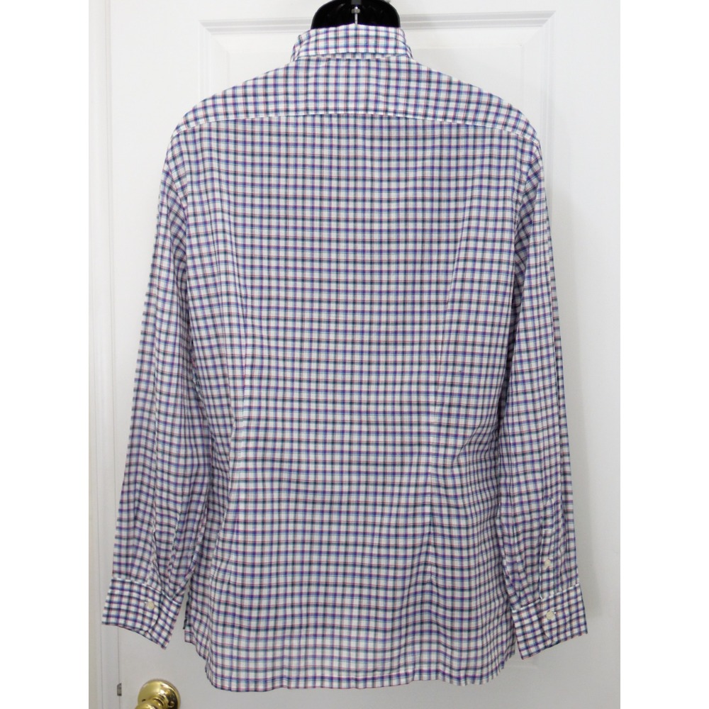 Hombre Nino Mens Multicolor Long Sleeve Cotton Button Up Front Shirt Size L/XL - Picture 2 of 11